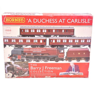 Lot 199 - Hornby OO gauge model railway locomotive set, R2985 'A Duchess at Carlisle', boxed