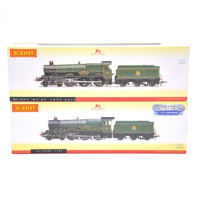 Lot 93 - Two Hornby OO gauge model railway locomotives with tender, R3383TT and R3167X