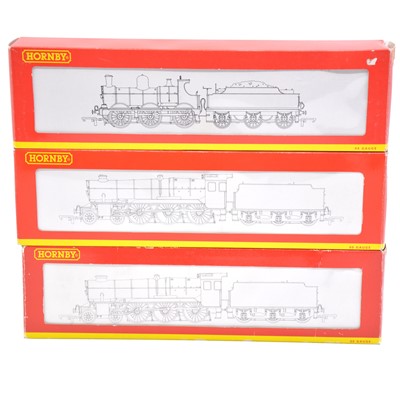 Lot 57 - Three Hornby OO gauge model railway locomotives with tenders, R2210, R2392, RR2391