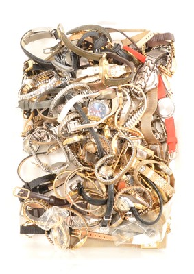 Lot 197 - Eighty-one vintage lady's wristwatches.