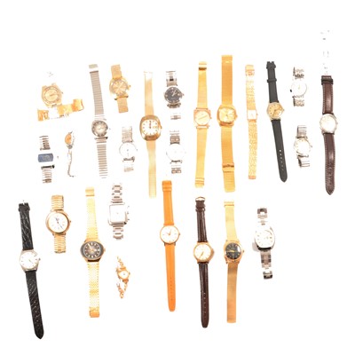 Lot 368 - Ingersoll, Poljot, Audax, Hamilton, and others - thirty vintage wristwatches.