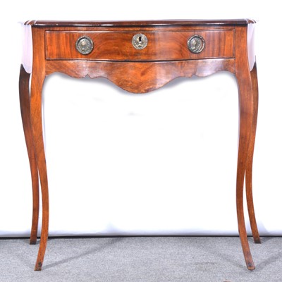 Lot 475 - French walnut console table