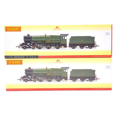 Lot 39 - Two Hornby OO gauge model railway locomotives with tenders, R3409 and R3408