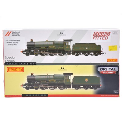 Lot 237 - Two Hornby OO gauge model railway locomotives with tenders, R3237 and R2897XS