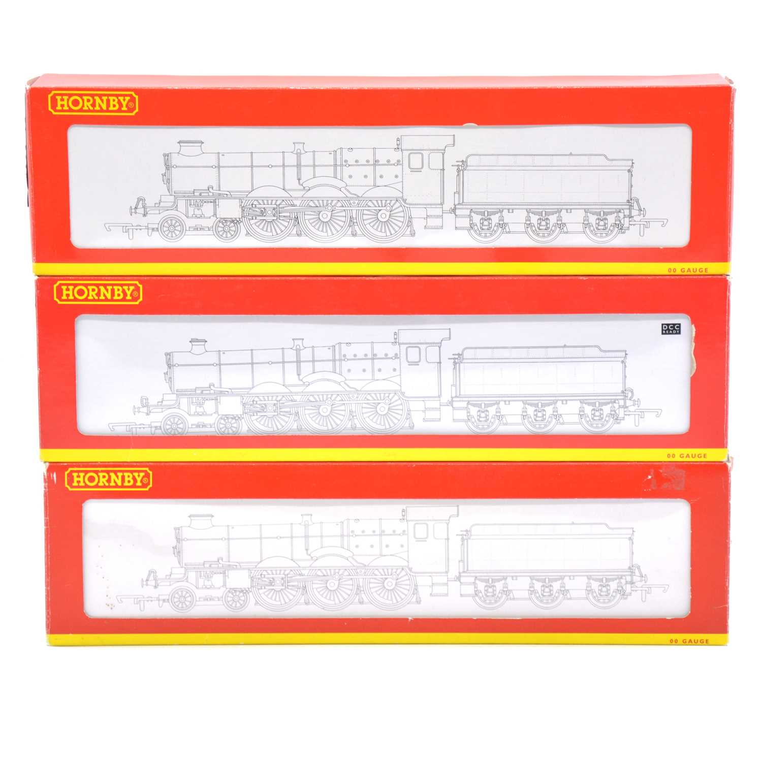 Lot 85 - Three Hornby OO gauge model railway locomotives with tenders, R2424, R2459 and R2280.
