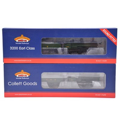 Lot 79 - Two Bachmann OO gauge model railway locomotives with tenders, 31-090DS and 32-310.