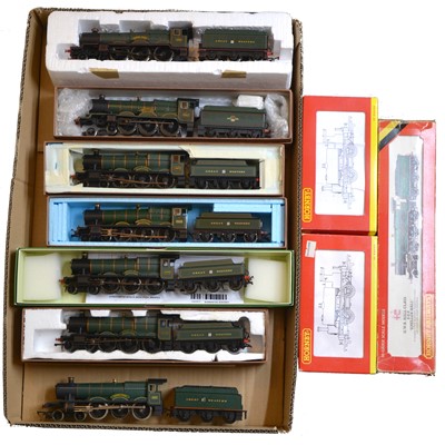 Lot 106 - Ten OO gauge model railway locomotives, mostly Hornby