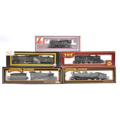 Lot 172 - Five OO gauge model railway locomotives.