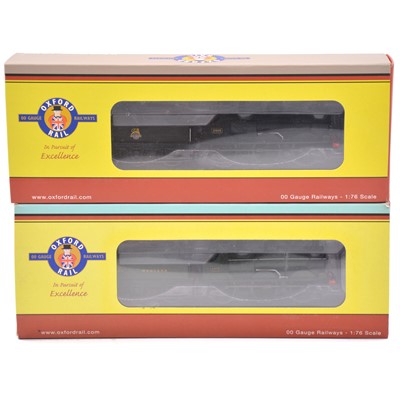 Lot 194 - Two Oxford Rail OO gauge model railway locomotives with tenders, Deans Goods