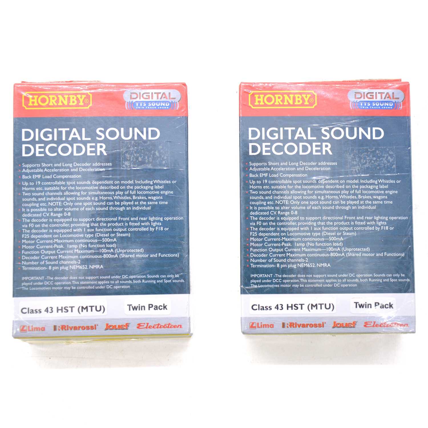 Lot 266 - Hornby ref R8120 TTS sound decoder class 43