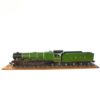 Lot 4 - A 2.5 inch gauge live steam model railway locomotive, LMS 4-6-2, Princess Royal class, no.6201