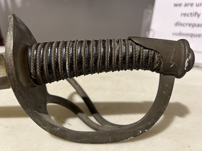 Lot 186 - Cavalry sabre