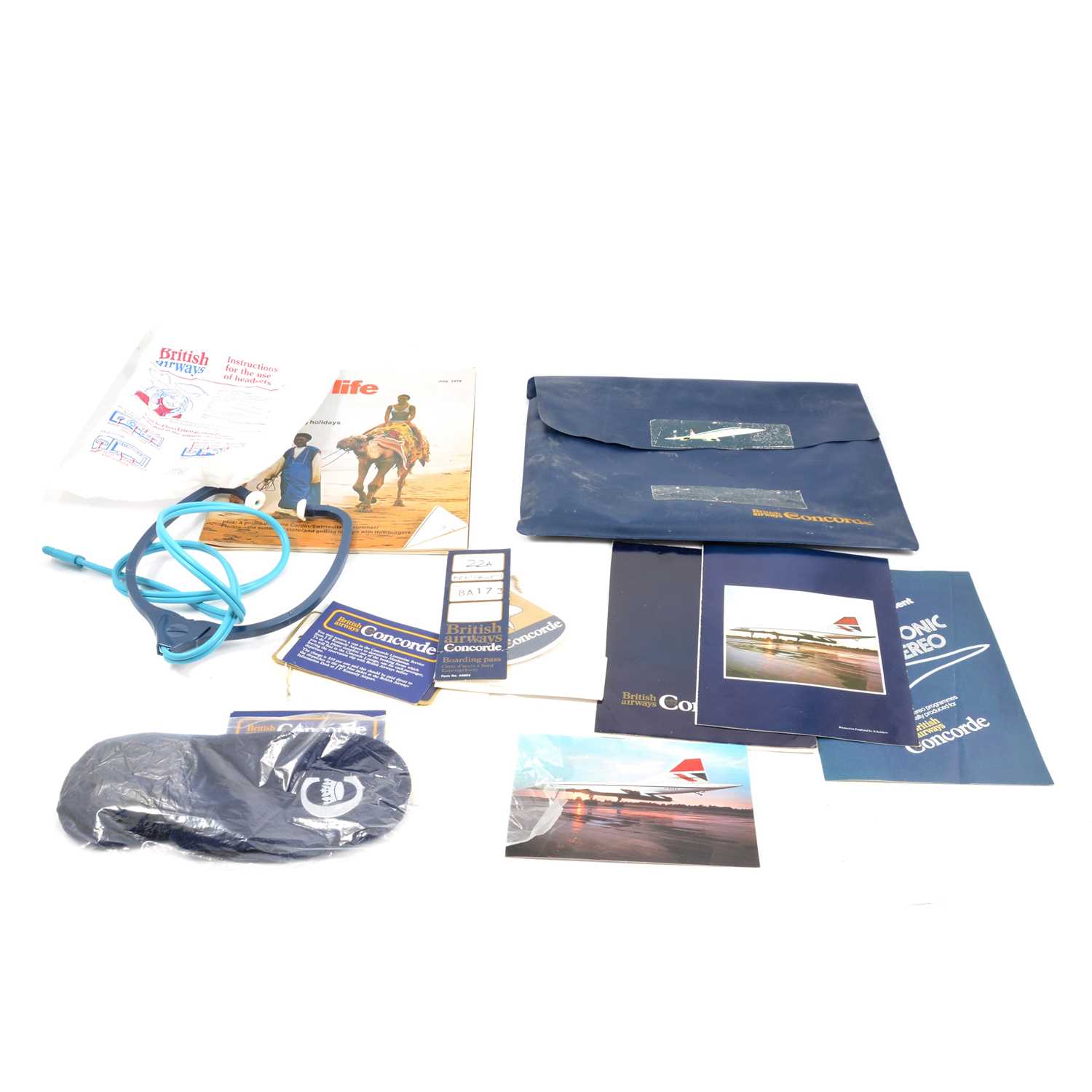 Lot 207 - Concorde Pack with related ephemera