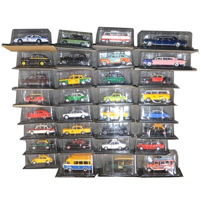 Lot 149 - Thirty-two Altaya die-cast model vehicles.