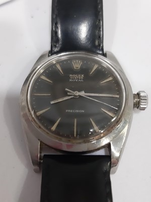 Lot 340 - Rolex - a gentleman's Oyster Royal Precision wristwatch.