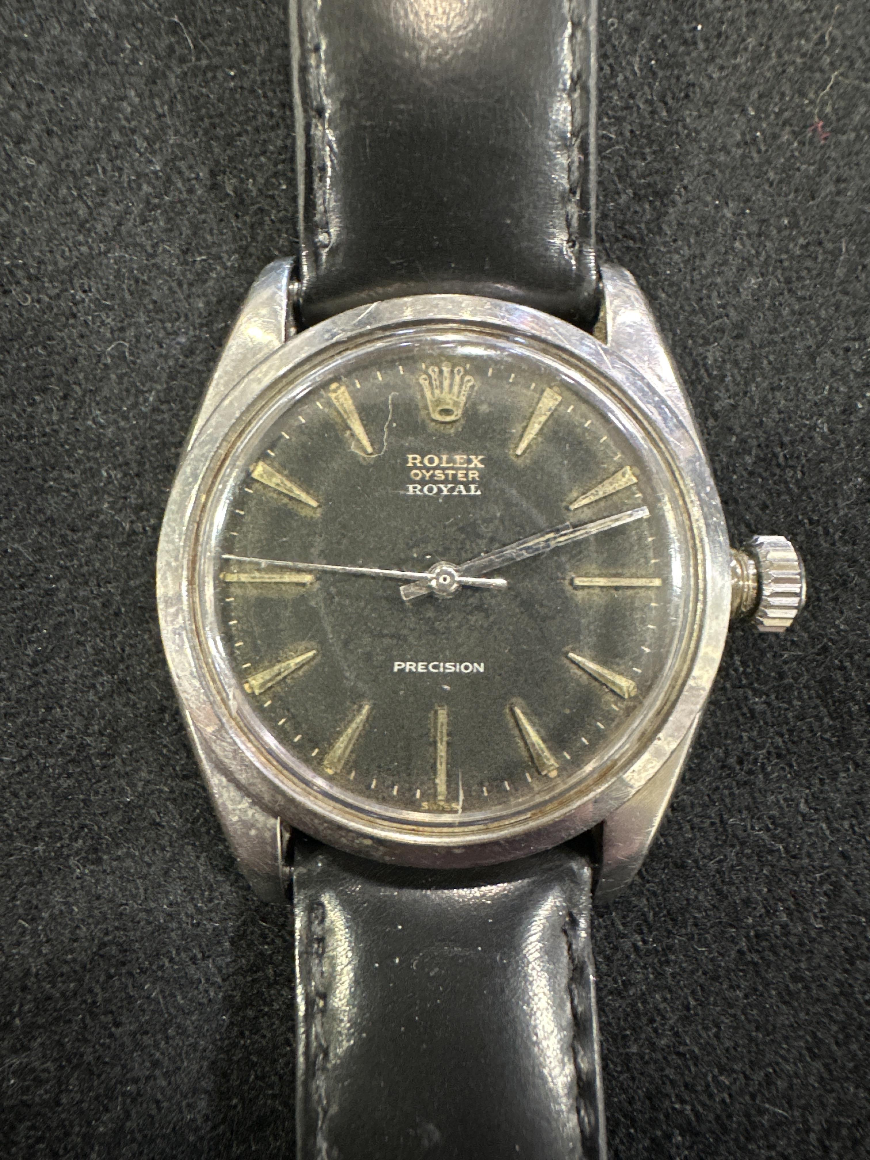 Lot 340 Rolex a gentleman's Oyster Royal Precision