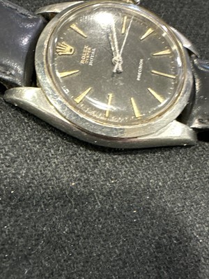 Lot 340 - Rolex - a gentleman's Oyster Royal Precision wristwatch.