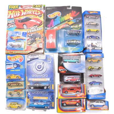 Lot 1183 - Fourteen Hot Wheels die-cast model vehicles, boxed.