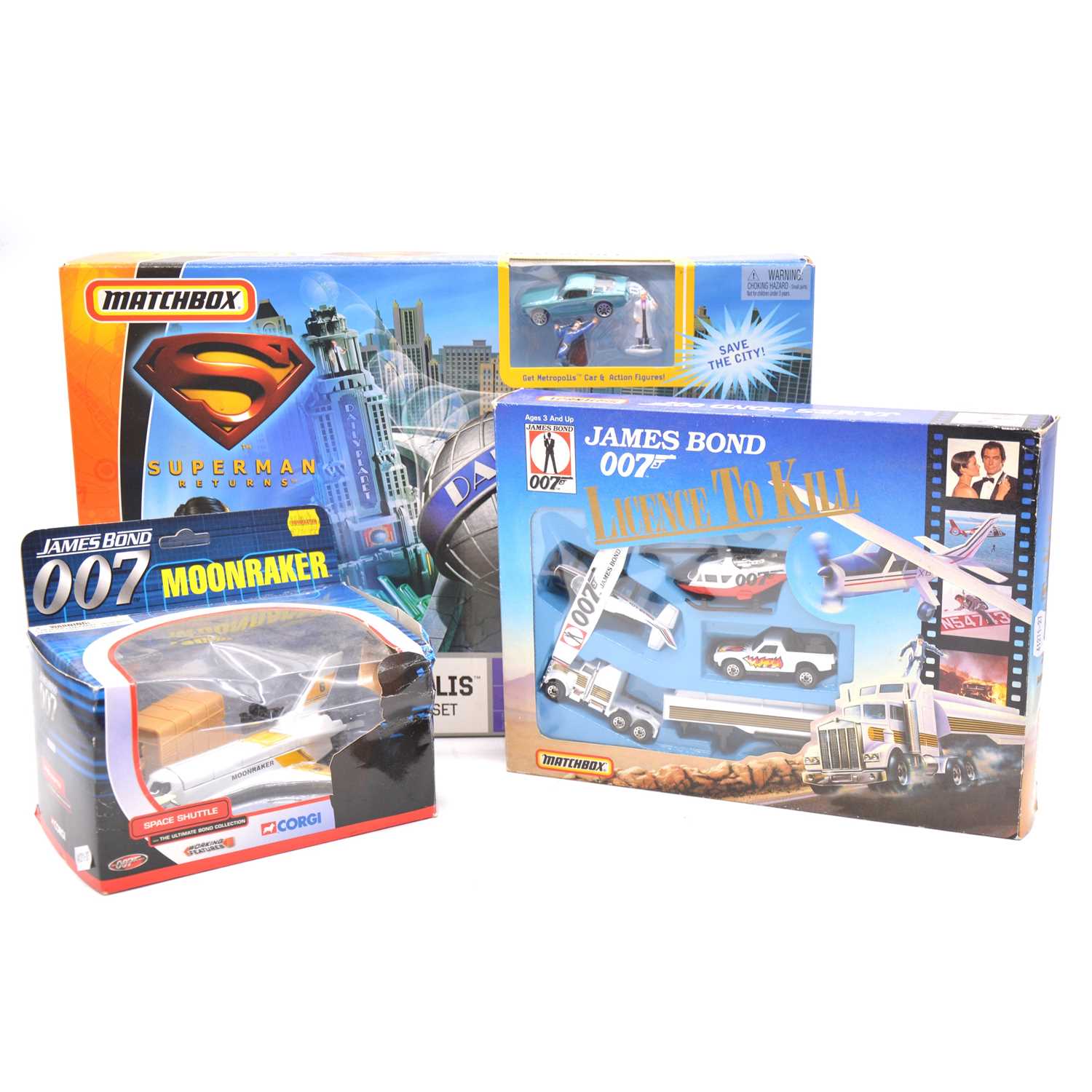 Lot 1126 - Matchbox 007 'Licence to Kill' set;