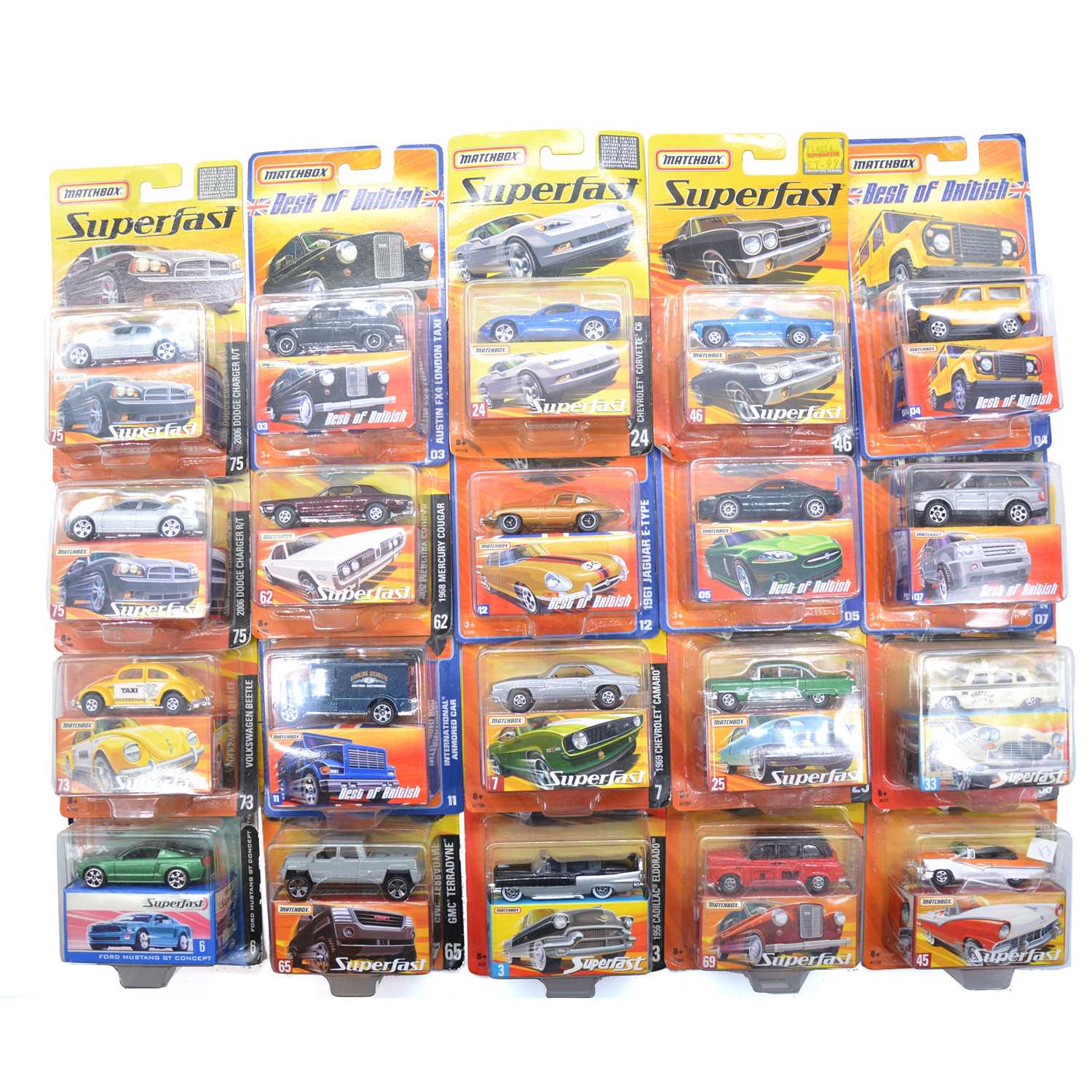 Lot 1125 - Twenty Matchbox Die-cast Model Vehicles,