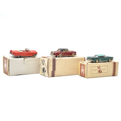 Lot 127 - Three Mini Marque 43 1:43 scale white metal models
