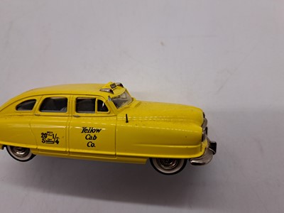 Lot 1242 - Three USA Models and Motor City USA 1:43 scale white metal models