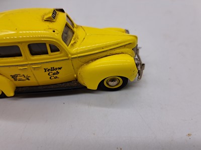 Lot 1242 - Three USA Models and Motor City USA 1:43 scale white metal models