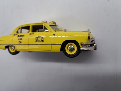 Lot 1242 - Three USA Models and Motor City USA 1:43 scale white metal models