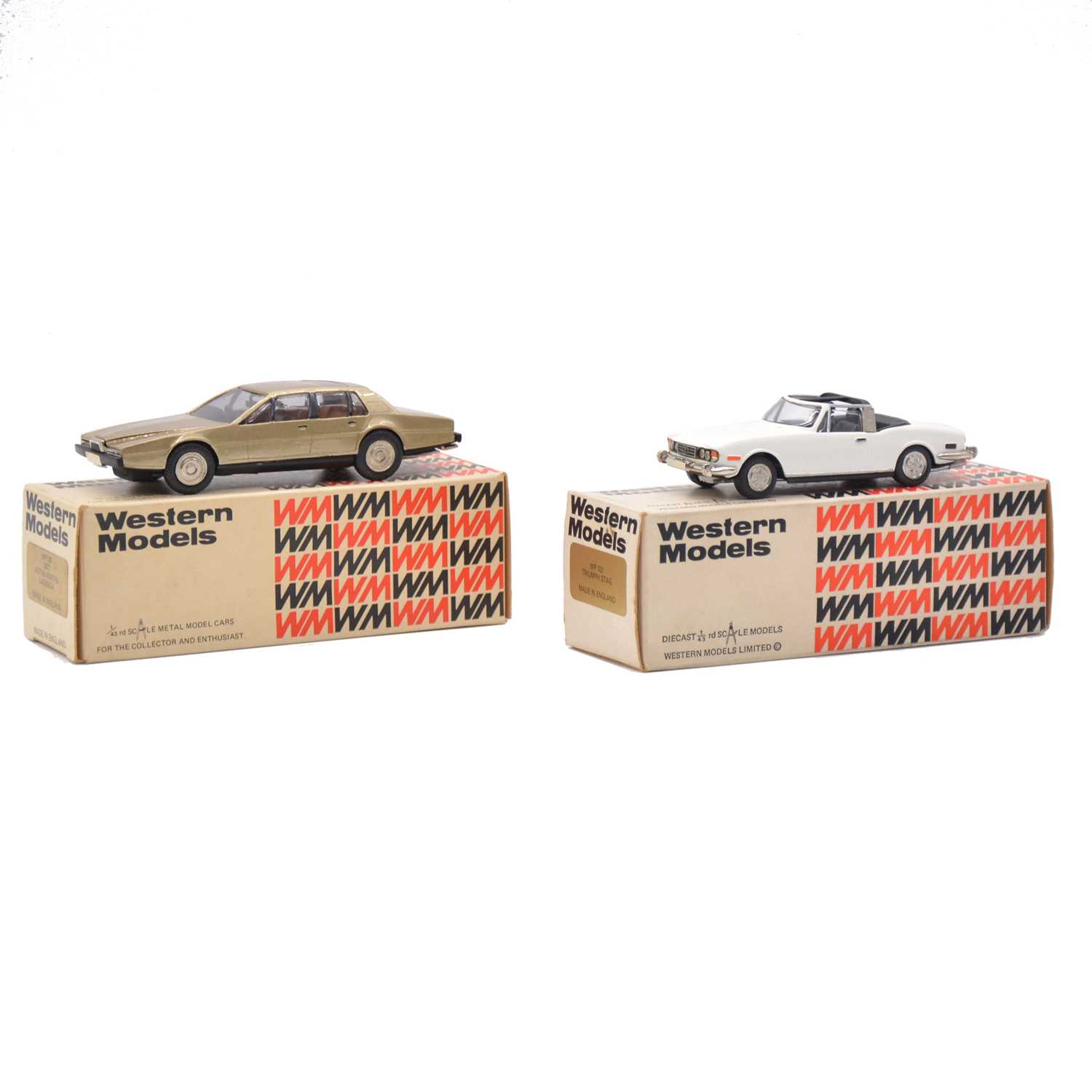 Lot 1246 Two Western Models 1 43 Scale White Metal Lot 1246 Two Western Models 1 43 Scale White Metal