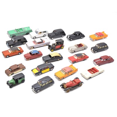 Lot 1071 - Twenty-two loose die-cast models, Dinky, Corgi, Lone Star etc.