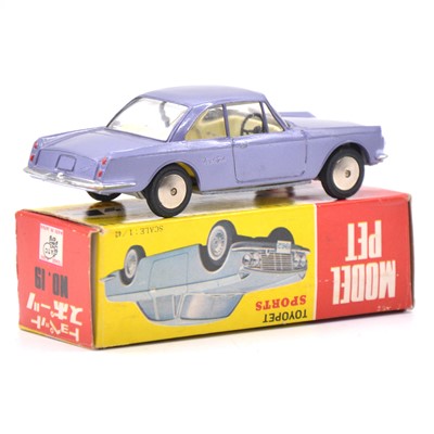 Lot 1135 - Model Pet by Asahi Toy Co die-cast model, ref no.19 Toyopet Sports
