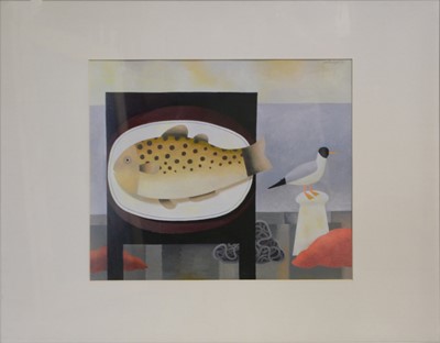 Lot 356 - Reg Cartwright, two still life prints