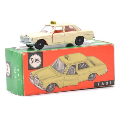 Lot 1133 - Siku die-cast model ref V244 Mercedes Benz 250 V309 taxi, boxed.