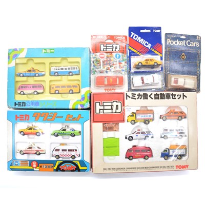 Lot 1145 - Tomy Tomica Japan models and sets.