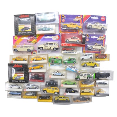 Lot 1161 - Small scale models and vehicles including Siku, Schuco and others.