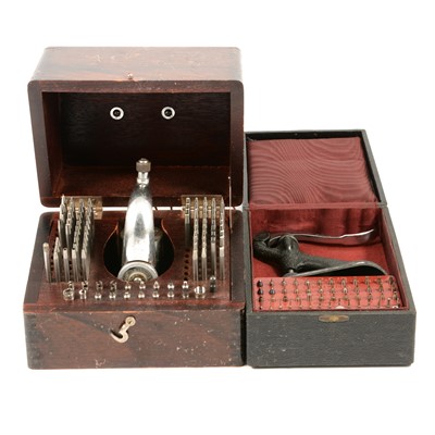 Lot 370 - A Seitz watchmakers tool set and another Series "600" K&D Company, Lebanon