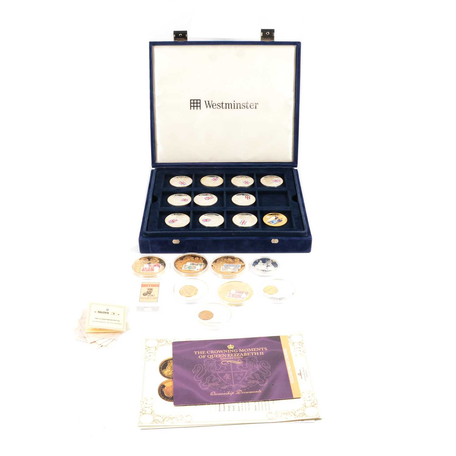 Lot 337 - Greatest Britons, British Banknotes, History of British Currency and other commemorative coins.