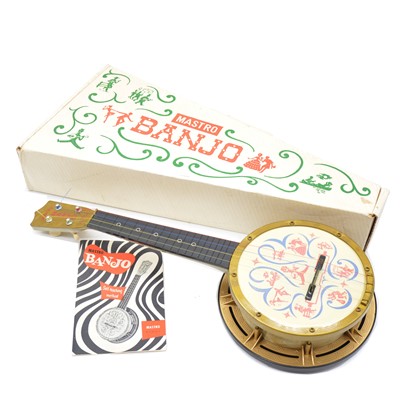 Lot 153A - Mastro Toy Banjo, boxed with original instructions.