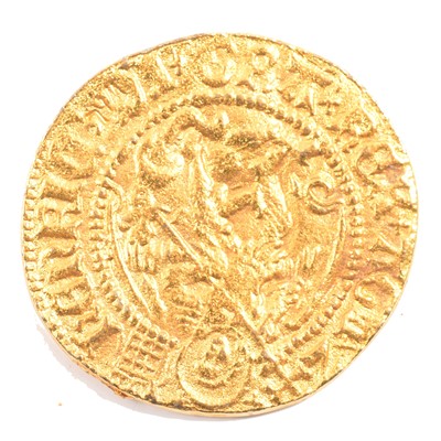 Lot 149 - Henry VII Gold Half Angel Coin.