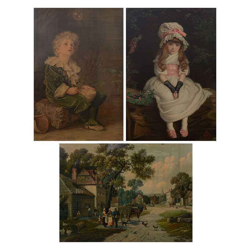 Lot 334 - After John Everett Millais, Bubbles, and