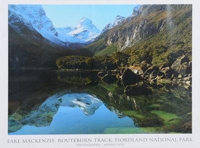 Lot 298 - Craig Potton, three modern photographic New Zealand landscape prints, and another