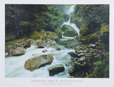 Lot 298 - Craig Potton, three modern photographic New Zealand landscape prints, and another