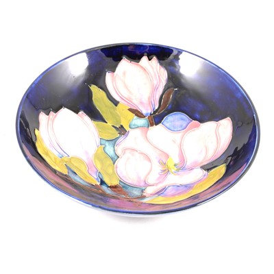 Lot 24 - Moorcroft Pottery 'Magnolia' bowl