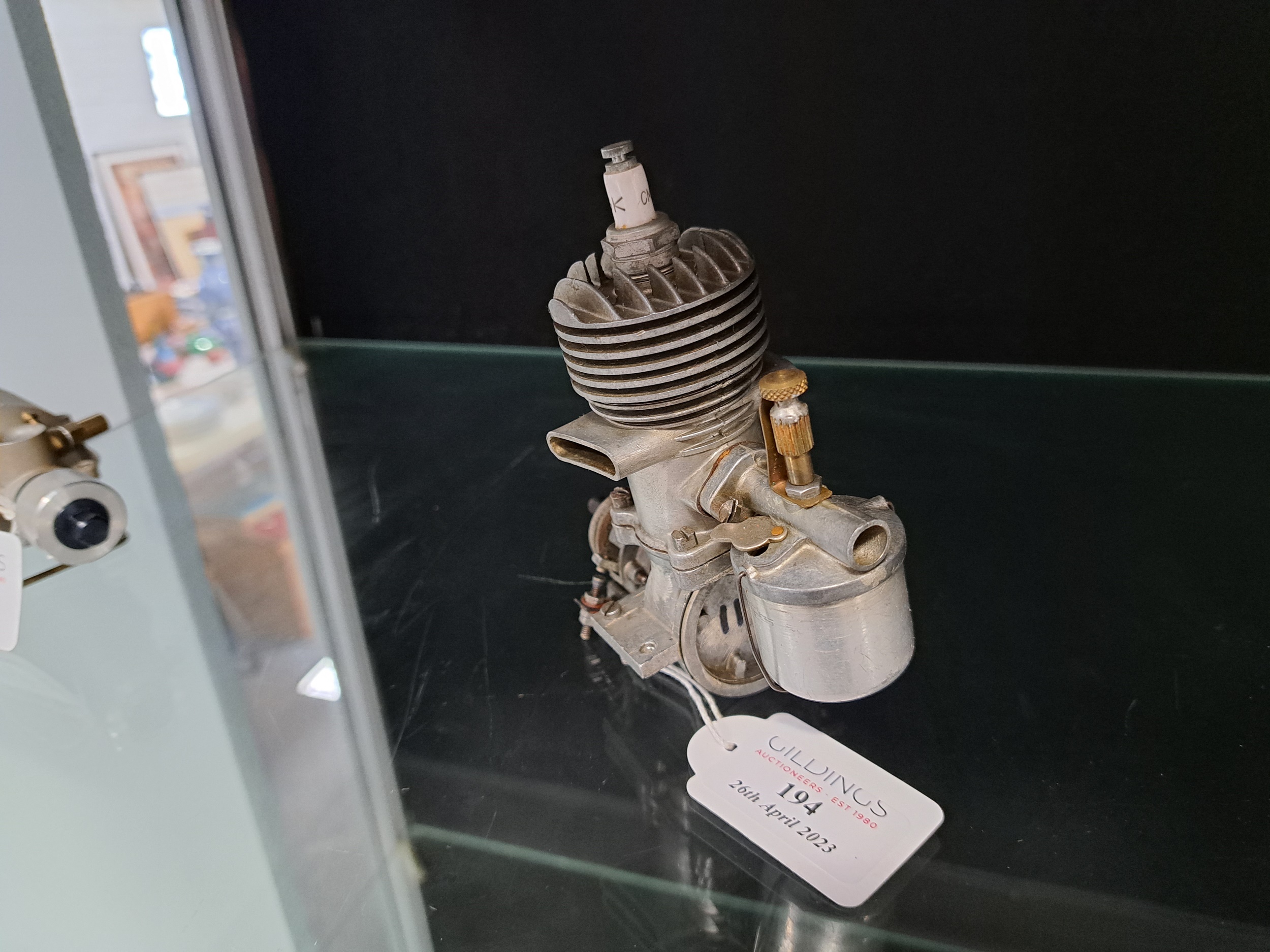 Lot 194 - Rare Japanese aero model aircraft engine,