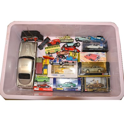 Lot 219 - Mixed die-cast models, including Corgi ref CCD4306 Aston Martin etc