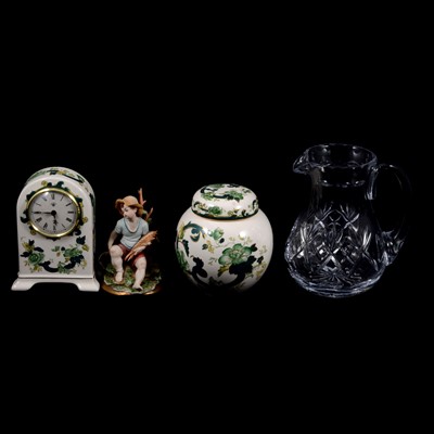 Lot 142A - Masons Chartreuse, Capodimonte Seasons, etc.