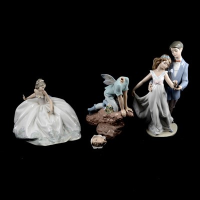 Lot 92 - Eight Lladro figurines