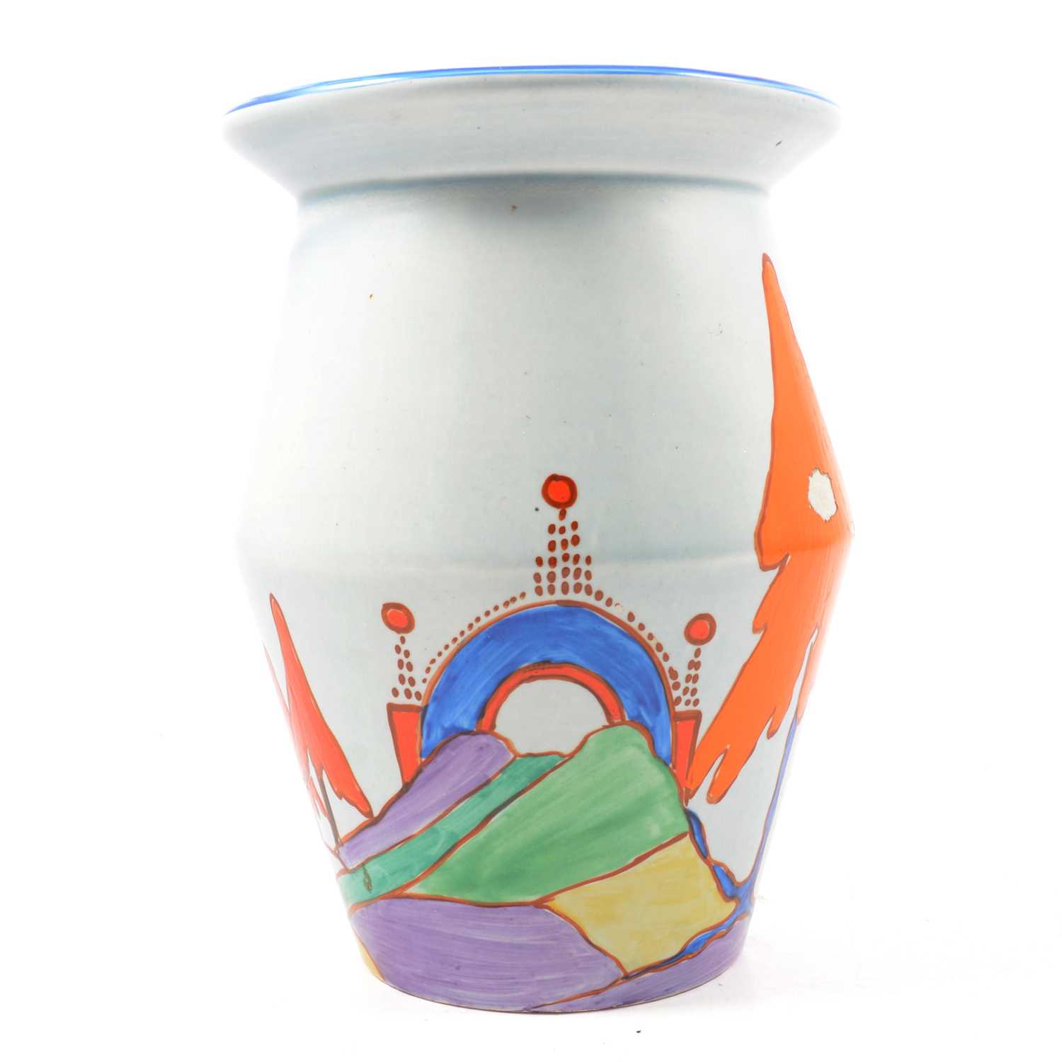 Lot 48 - Clarice Cliff, a Caprice design vase