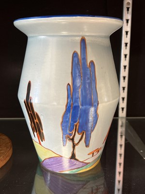 Lot 48 - Clarice Cliff, a Caprice design vase