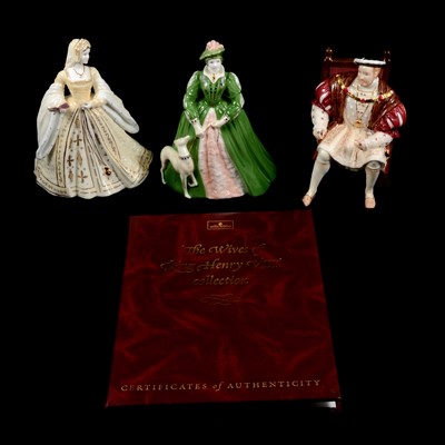 Lot 20 - Wedgwood/ Compton and Woodhouse - The Wives of King Henry VIII Collection.